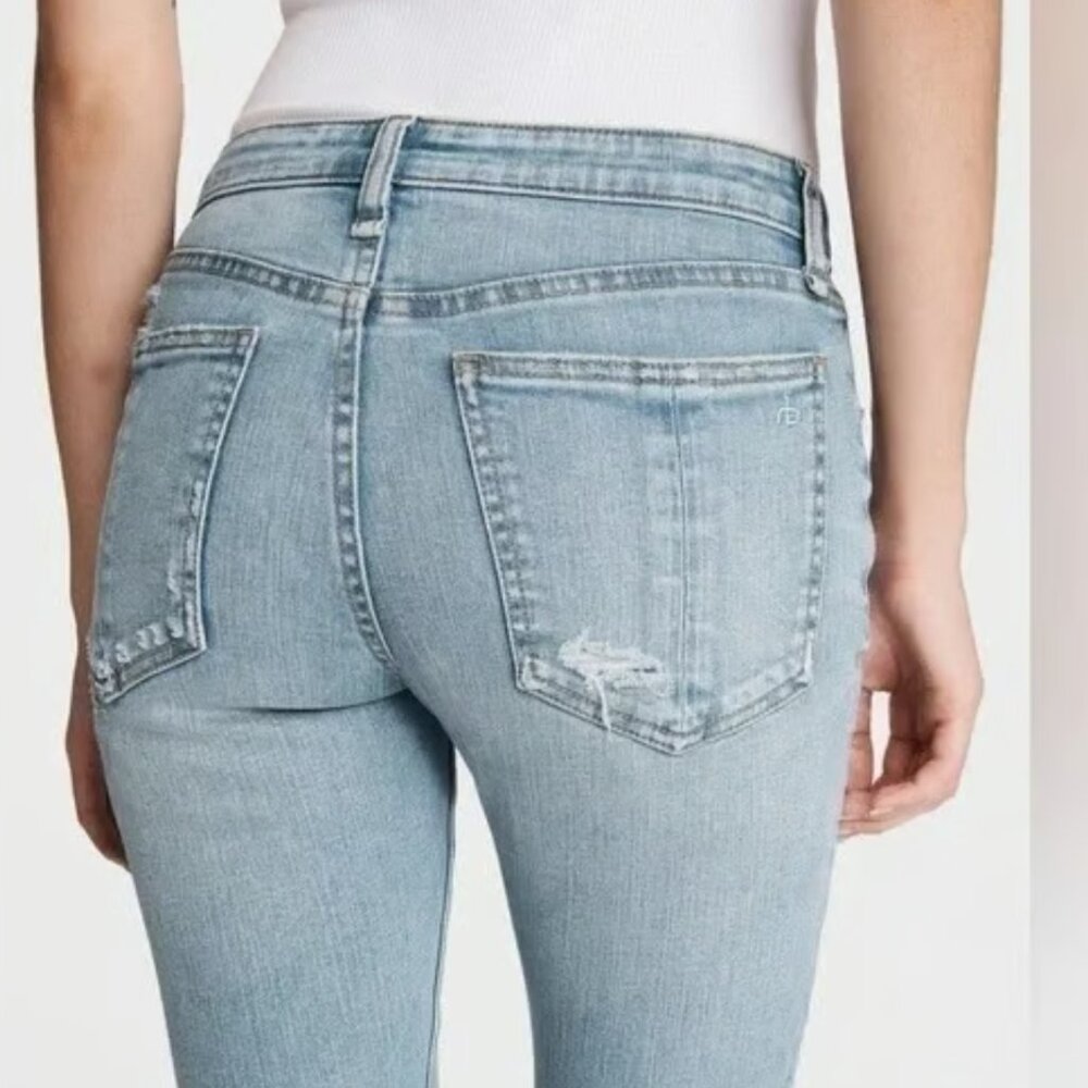 Rag & Bone Cate mid rise shorty skinny in Lou Size 28 - Picture 5 of 8